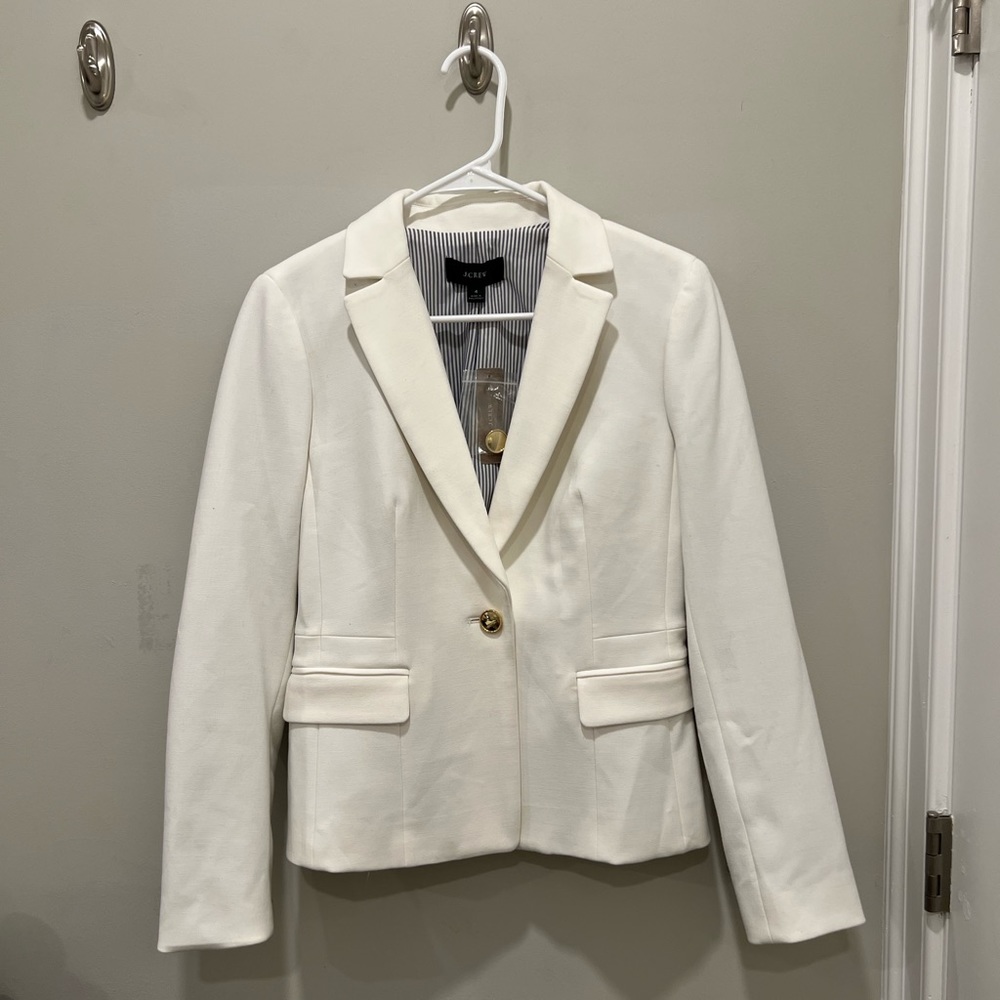 Jcrew factory peplum blazer